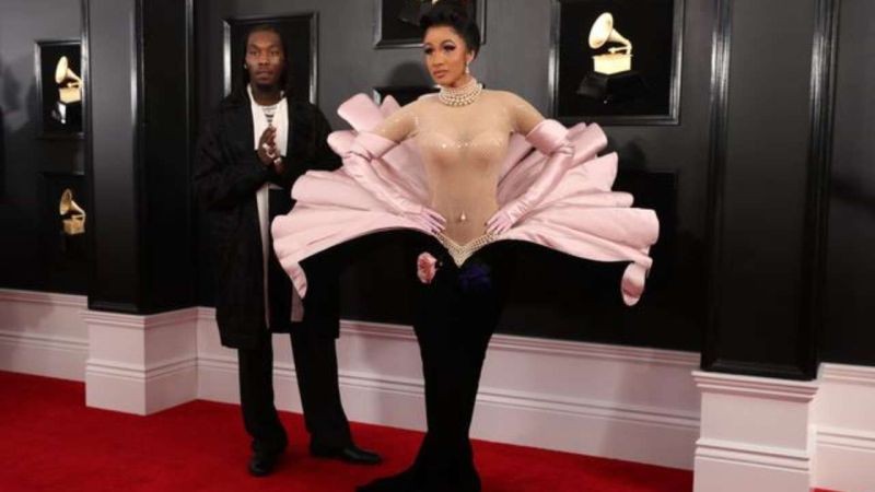 Offset and Cardi B. (REUTERS/Lucy Nicholson/Files)
